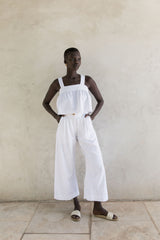 the baye pant in blanc